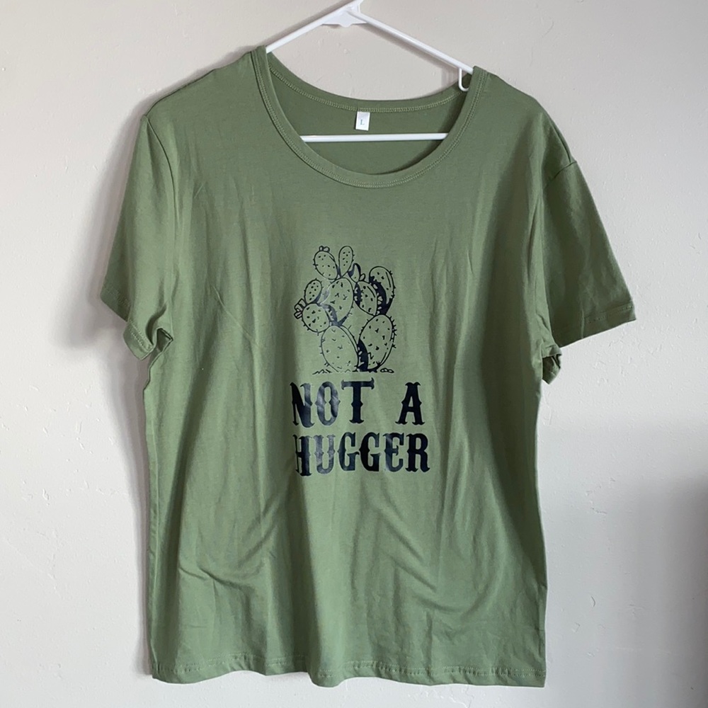 Not A Hugger Graphic Tee
